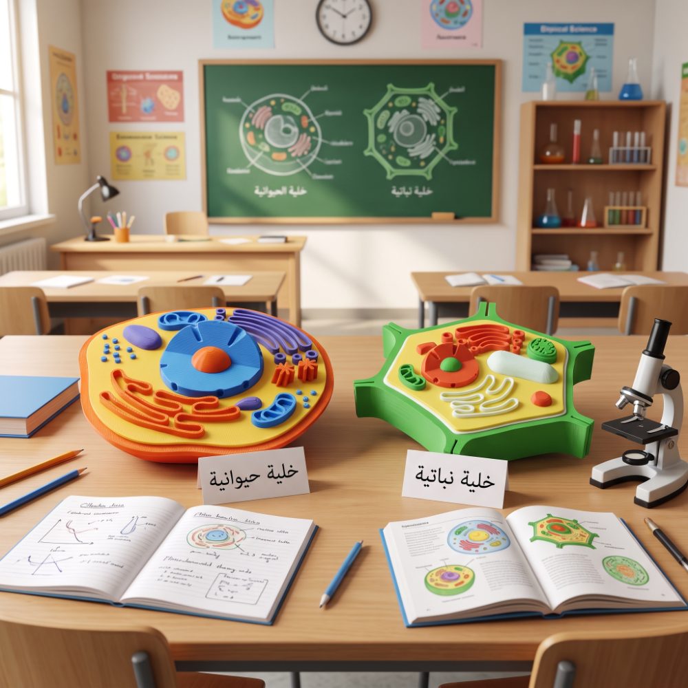 Plant or animal cell model